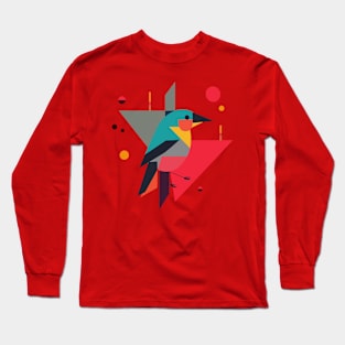 Geometric bird Long Sleeve T-Shirt